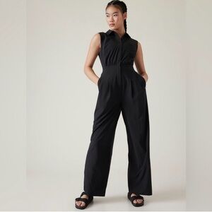 NWOT Athleta Brooklyn Heights Jumpsuit Sz 2 Petite